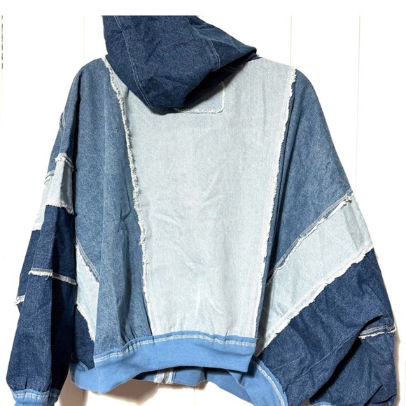 BiBi Patchwork Denim Jacket - Picture 2 of 3